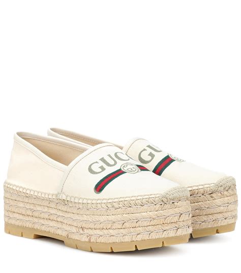 gucci espadrille 2017|gucci platform espadrilles.